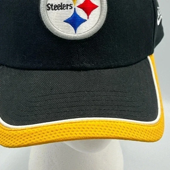 Pittsburgh Steelers New Era hat/ball Size S/M. Elastic - Picture 3 of 16